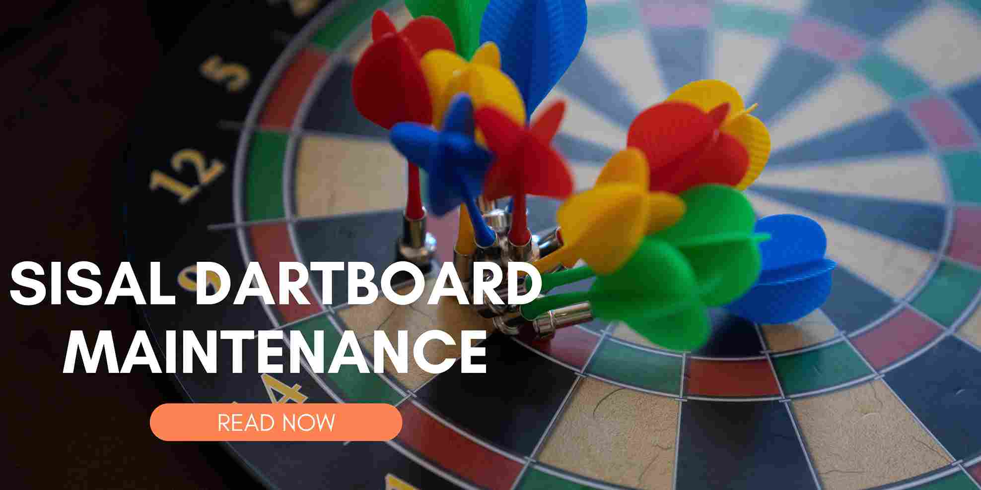 Sisal dartboard maintenance