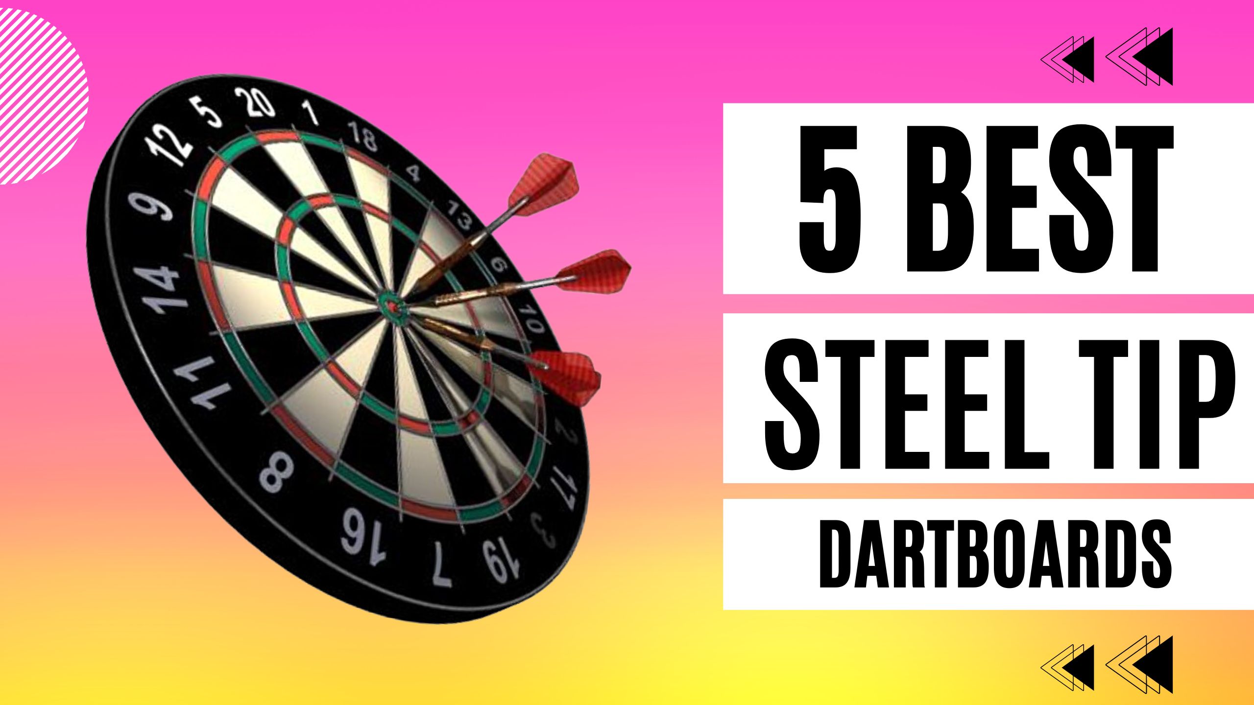 best steel tip dartboard